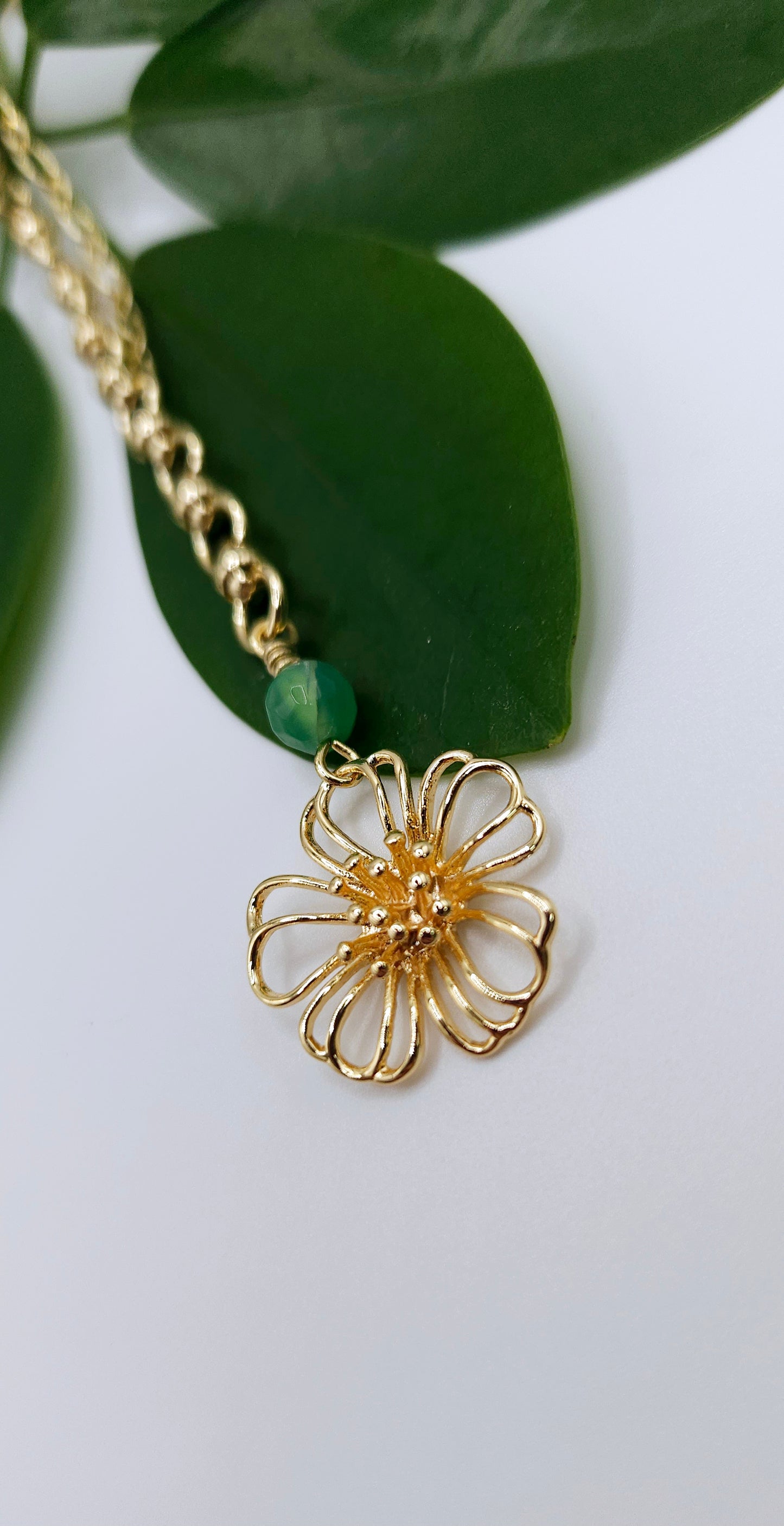Collier Rose des prés