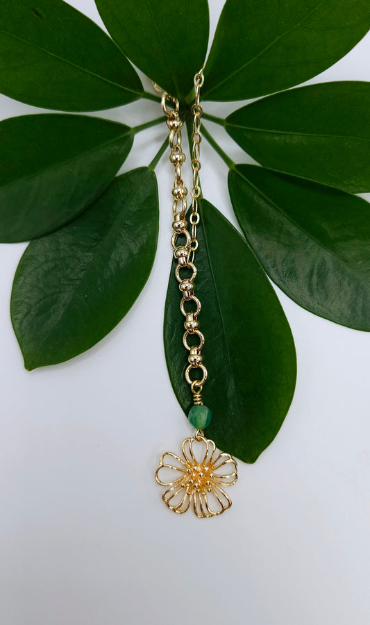 Collier  Rose des prés