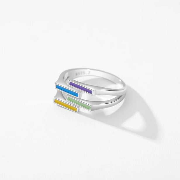 Bague - arc-en-ciel